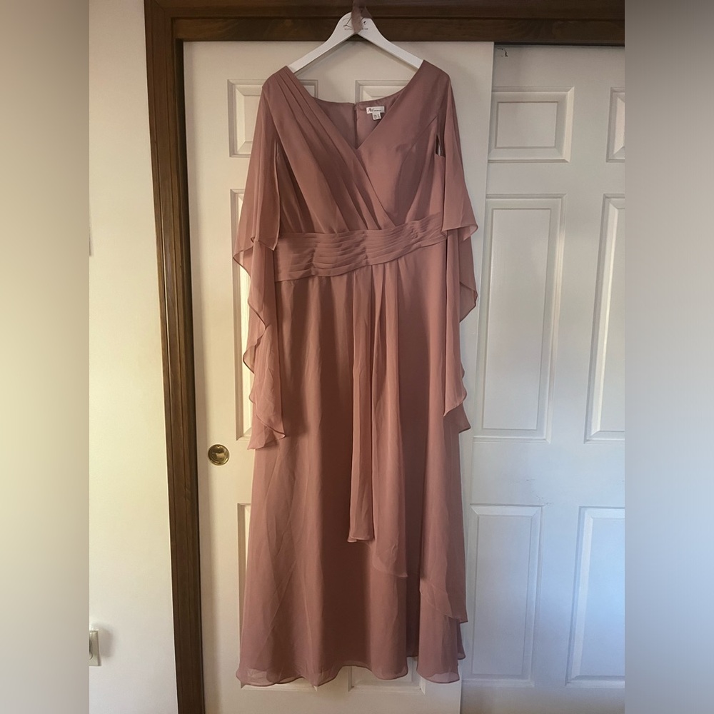 Mother of the Bride Dress - Dusty Rose from “AW Bridal”